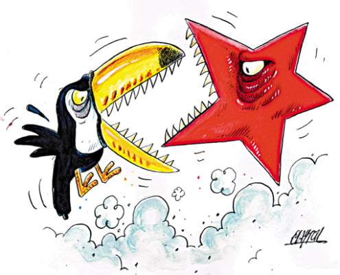 Charde PT versus PSDB