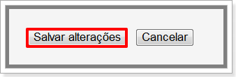 Não esqueça de Salvar suas alterações 