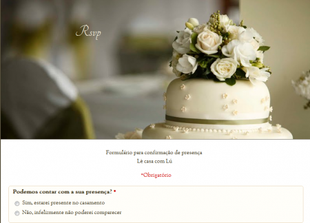 RSVP: como fazer a confirmação de presença no site de casamento