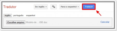 Como traduzir um ficheiro doc no Google Tradutor 