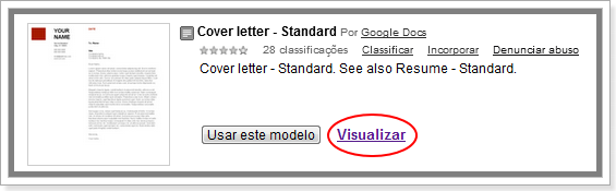 Como usar os modelos prontos do Google Docs