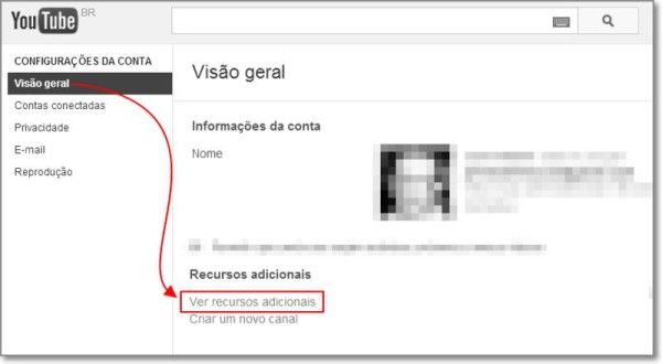 Ver recursos adicionais no youtube