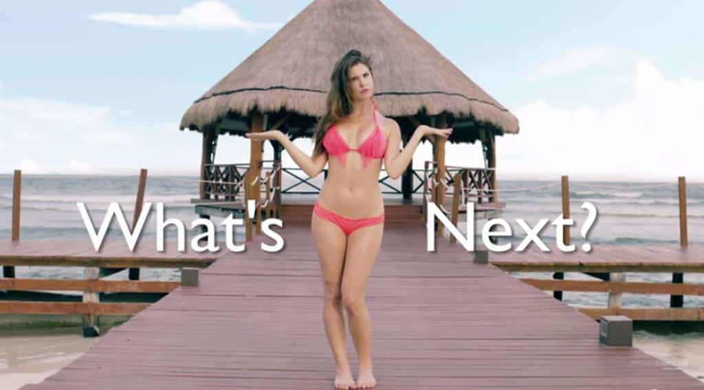vídeo a evolução do bikini