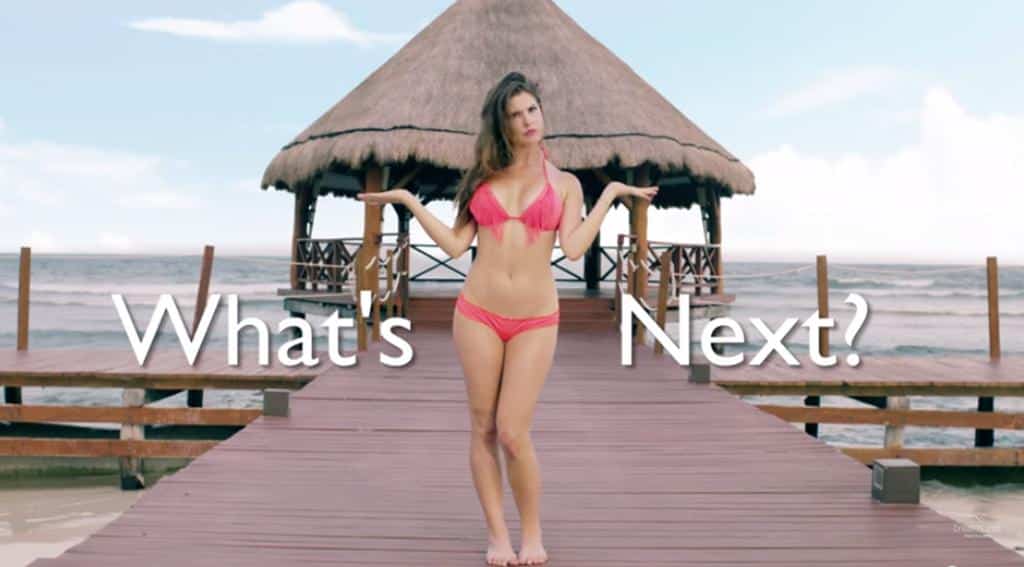 vídeo a evolução do bikini
