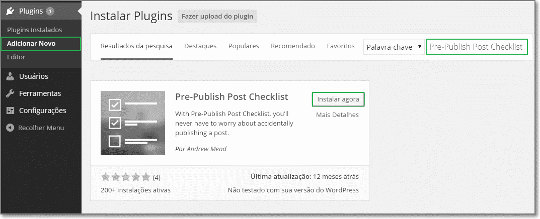 Como criar um Checklist para seus posts do Wordpress | Agência Seo Martin
