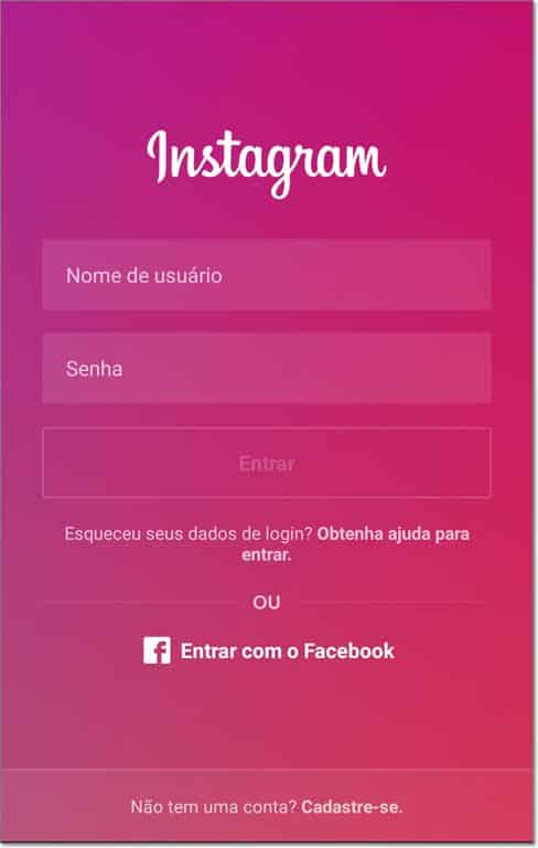 login Instagram