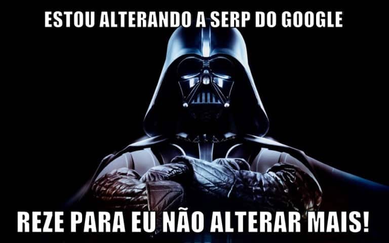 Darth Vader anuncia mudança no google