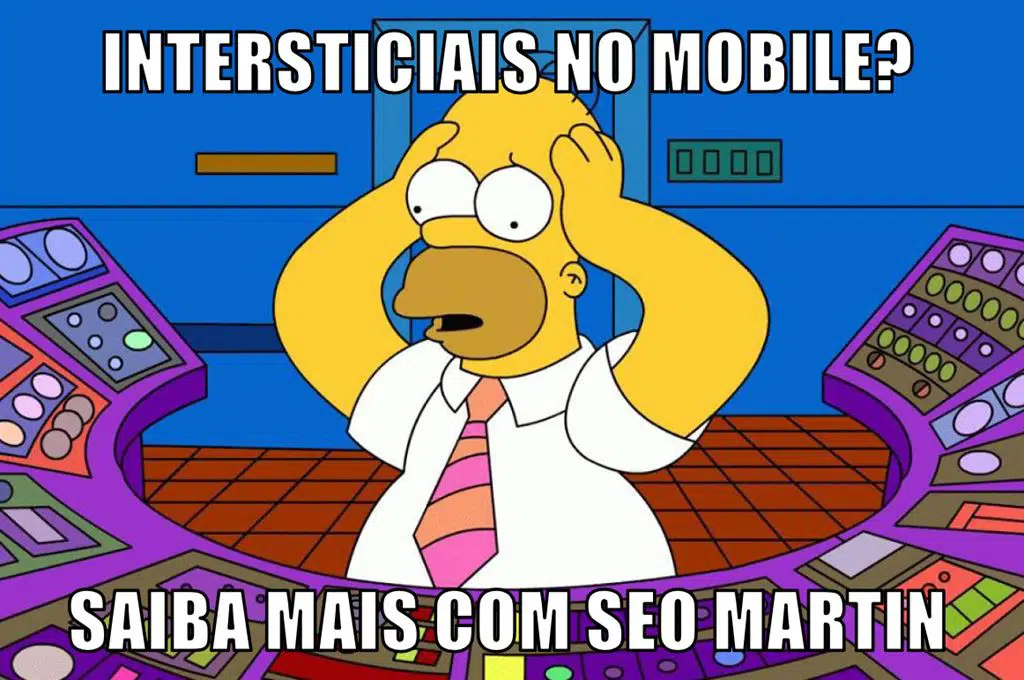 Homer com dúvida sobre Google