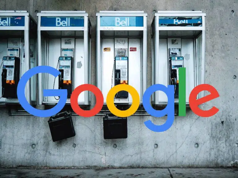 telefones no google