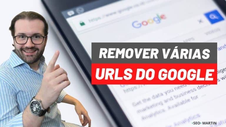 Como remover várias URLS do GOOGLE?