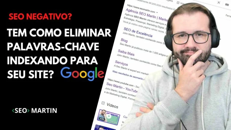 Tem como eliminar palavras-chave que estão indexando para páginas do site com termos que não gosto?