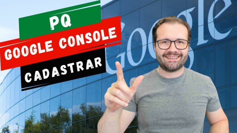 Por que cadastrar site e domínio no Google Search Console?