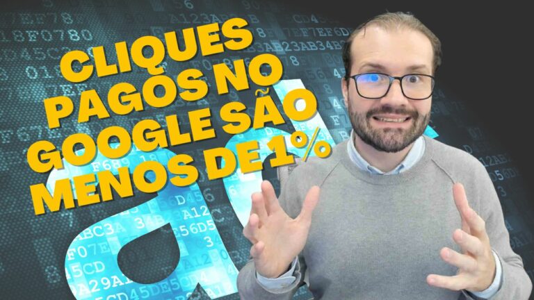 Cliques em resultados pagos no Google são MENOS de 1% – NOVO estudo Semrush