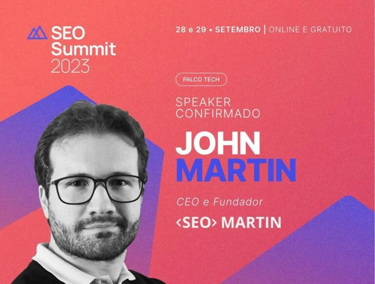 John Martin no Seo Summit 2023 – Experiência de Página no Google em 2024