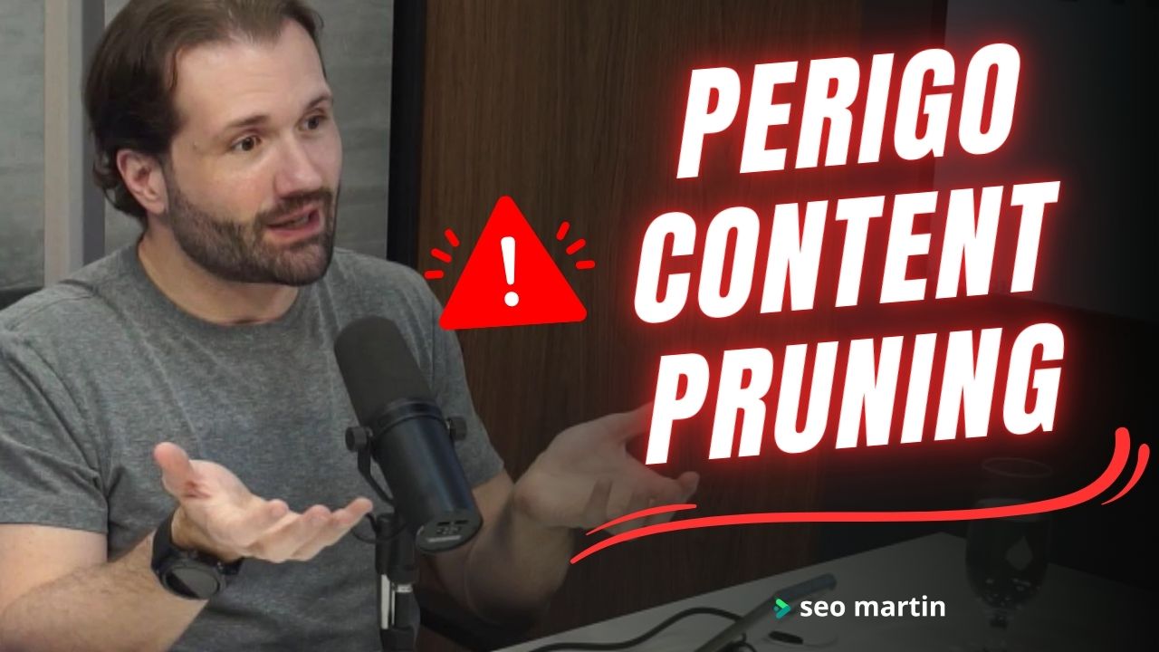 seomartin em podcast sobre content pruning