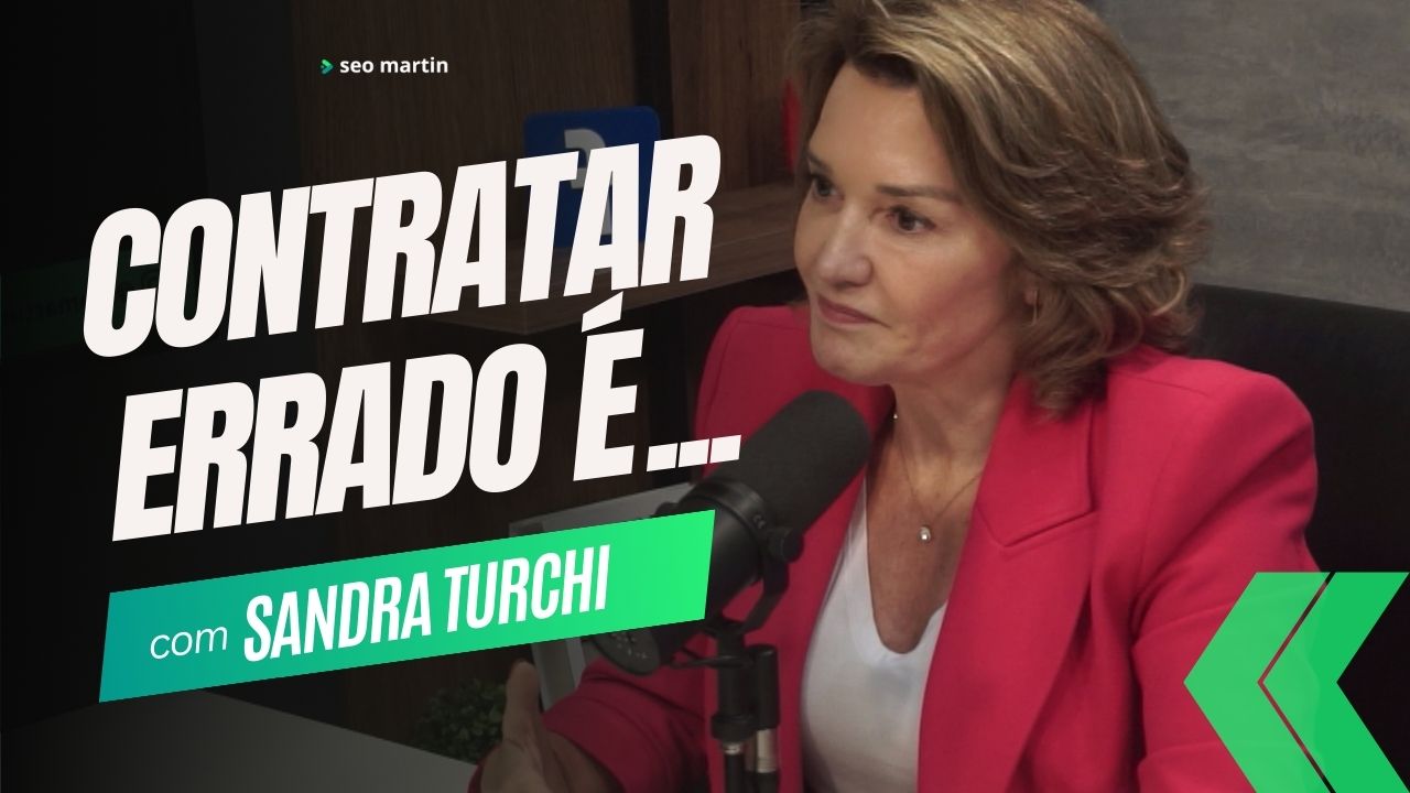 sandra turchi em podcast