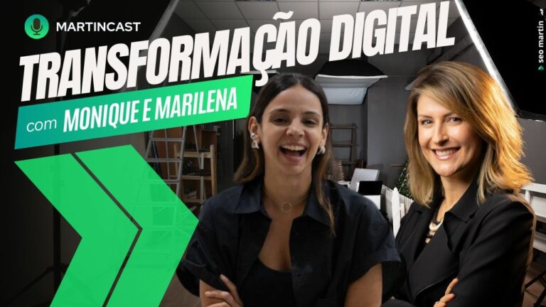 monique silva e Marilena Cancelier em podcast