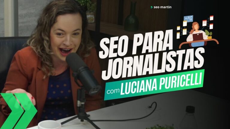Luciana Puricelli em podcast de marketing digital