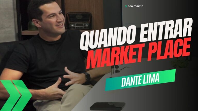 Dante Line em podcast explica Quando que vale a pena entrar em um Marketplace