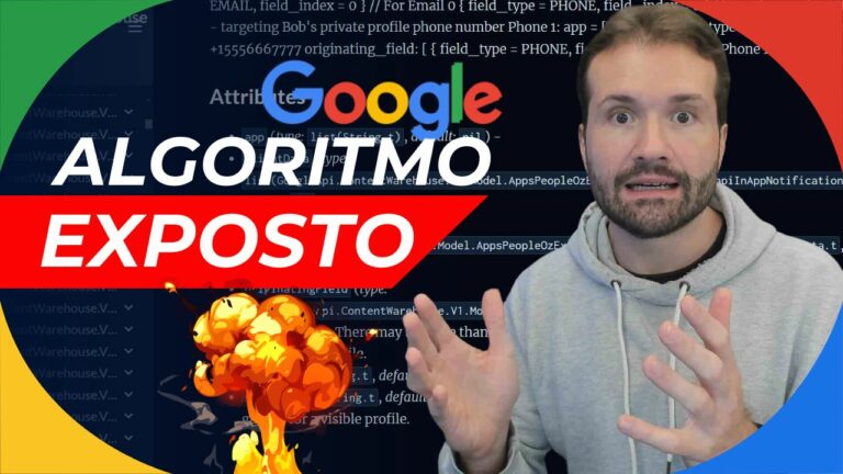 martin com imagem de uma explosão representando o vazamento do algoritimo do google