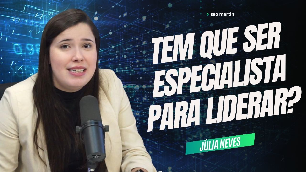 julia neves em podcast de seo