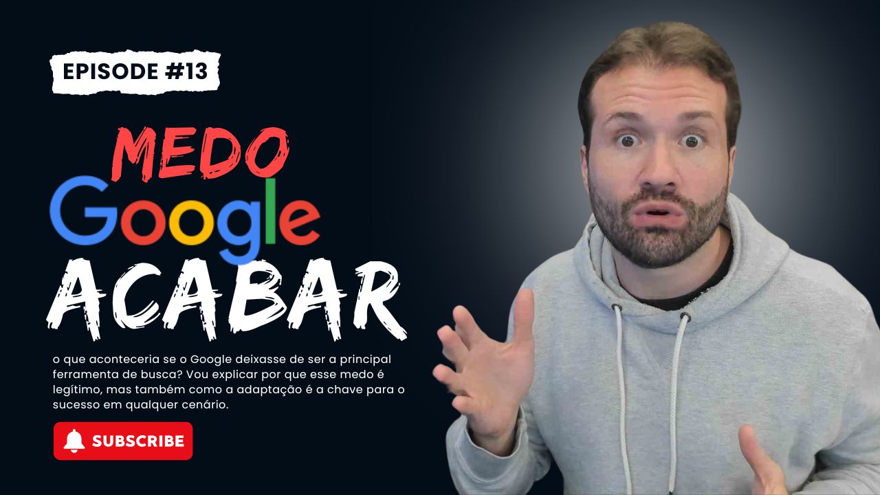 martin com tela de terror ao fundo