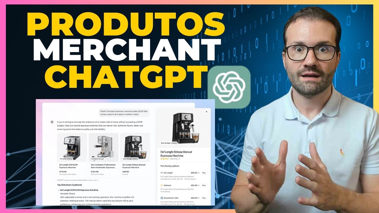 martin explica sobre o novo merchant ecommerce do chatgpt