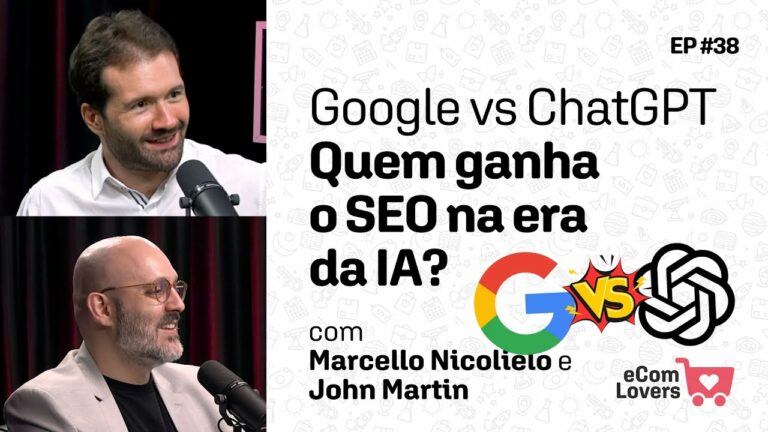 Marcello Nicoliello e John Martin em podcast