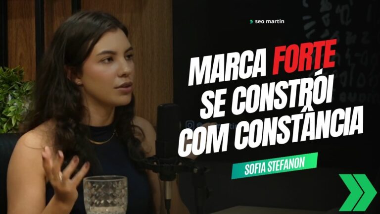 Sofia Stefanon durante podcast Martincast