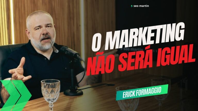 Erick Formaggio durante podcast martincast