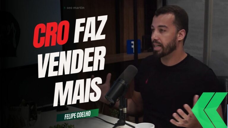Felipe Coelho durante podcast Martincast