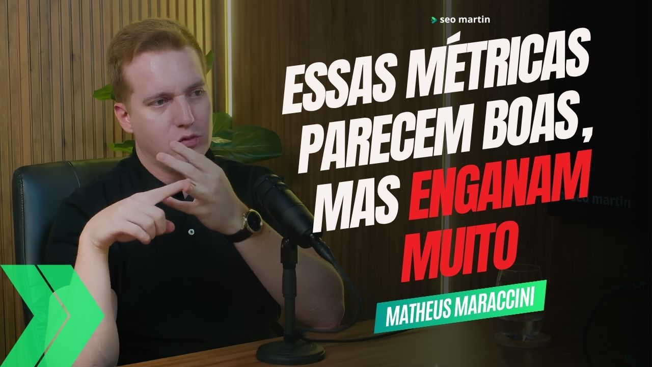 Matheus Maraccini durante martincast